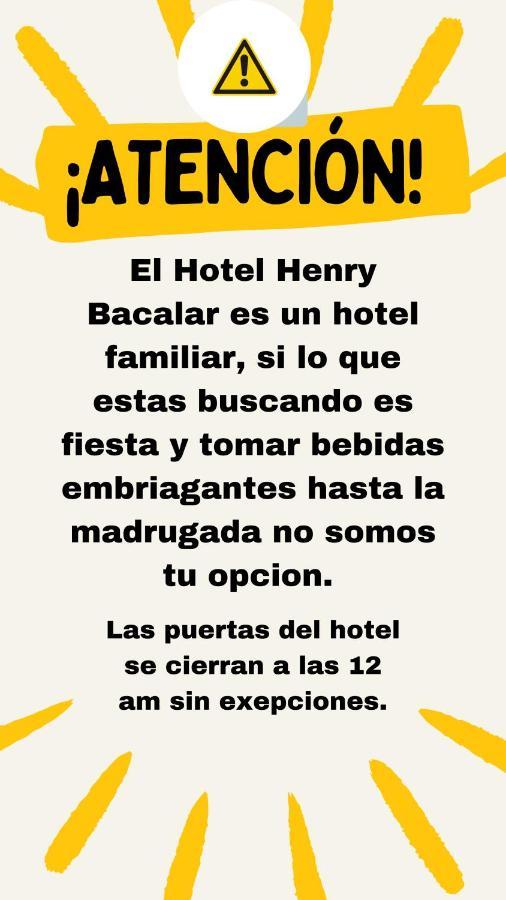 Hotel Henry 바칼라르 외부 사진